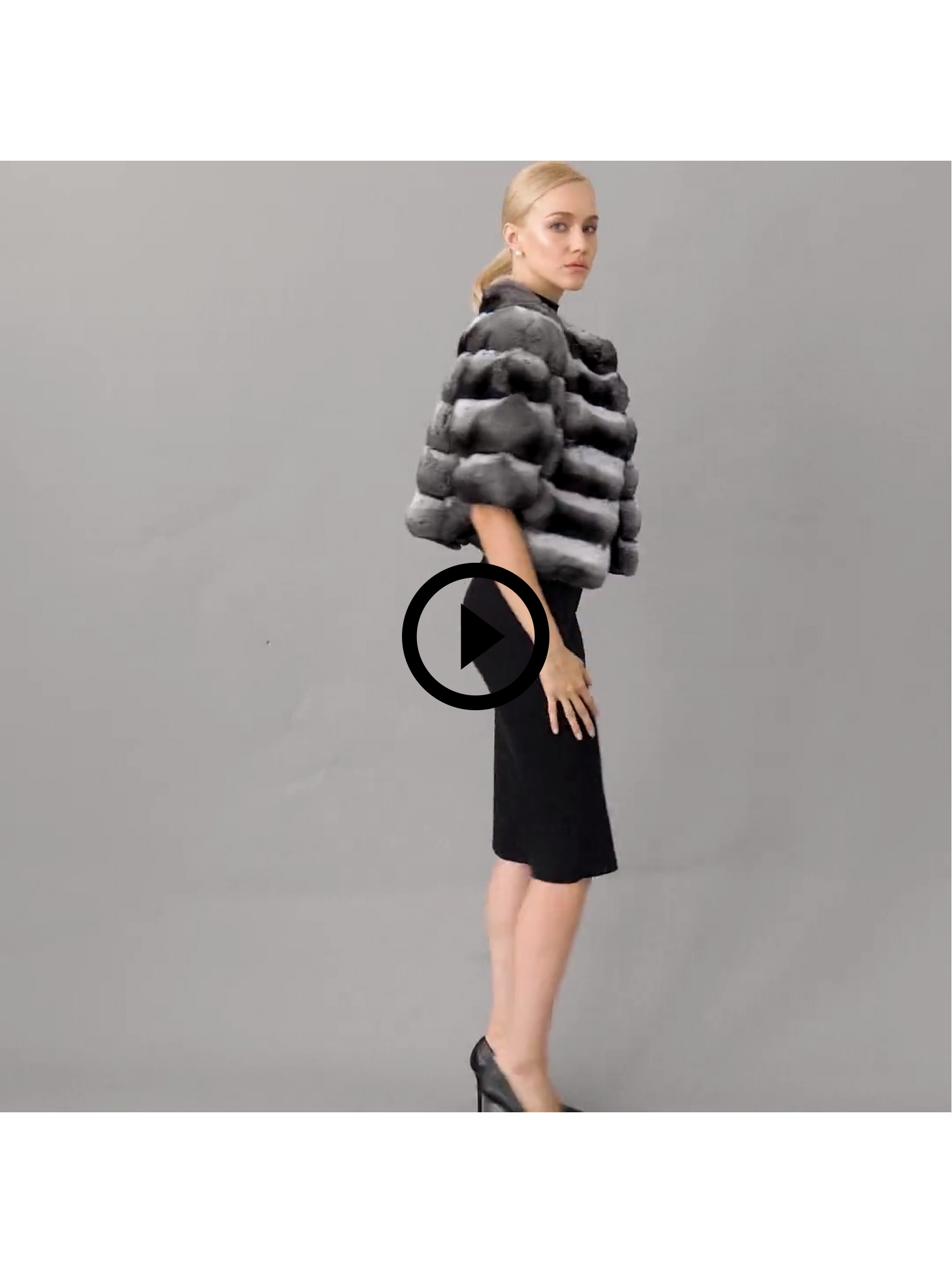 Chinchilla Fur Jacket 