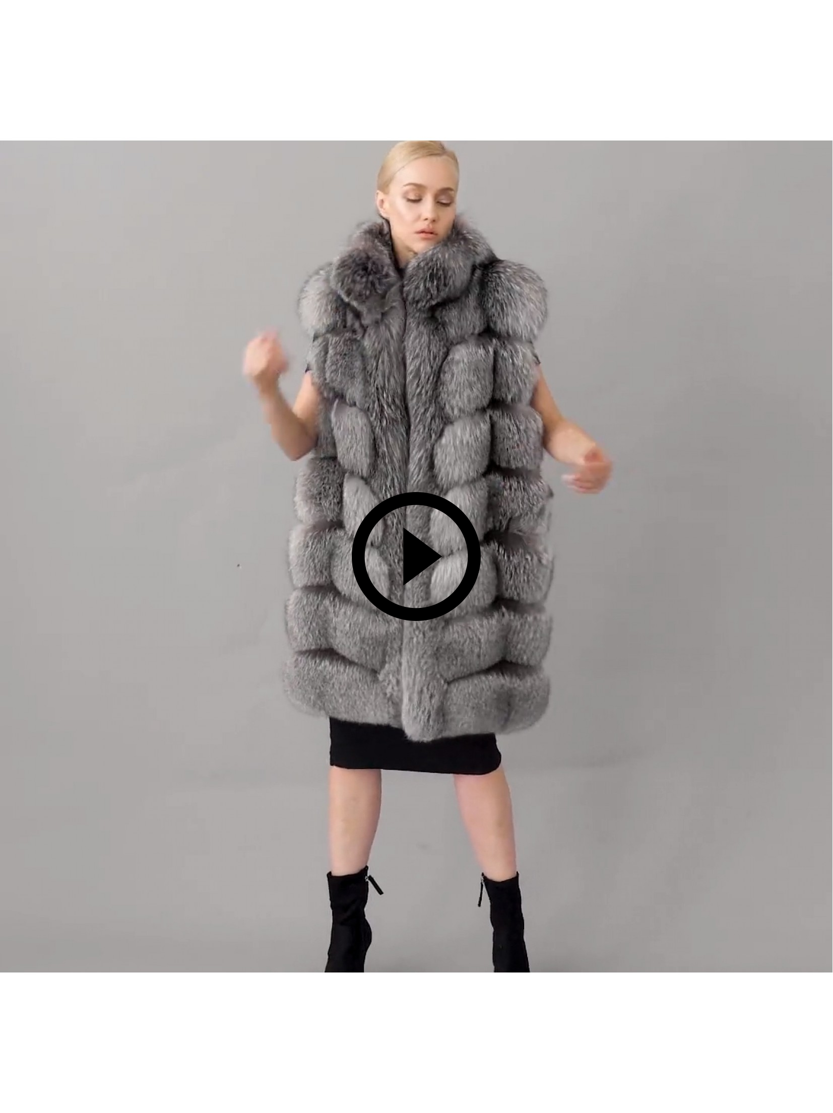 Fox Fur Vest 