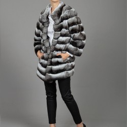 Chinchilla Fur Coat 