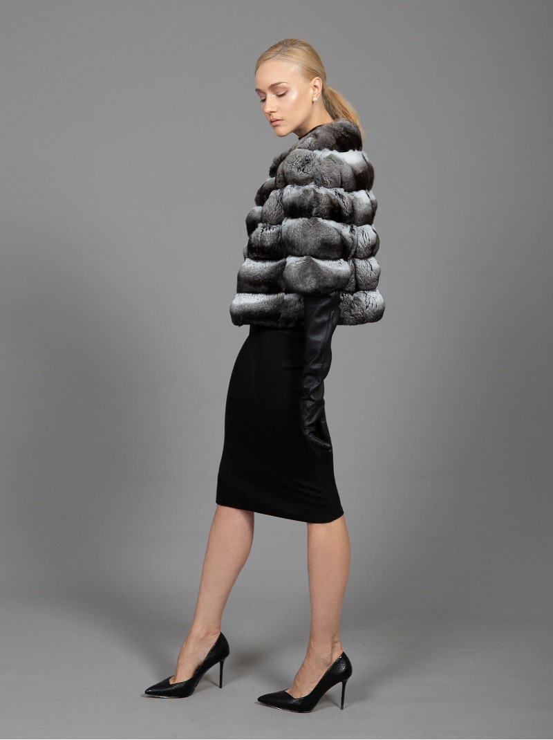 Chinchilla Fur Jacket 