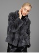 Mink Jacket Dark Grey