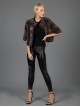Mink Bolero Brown