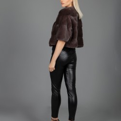 Mink Bolero Brown